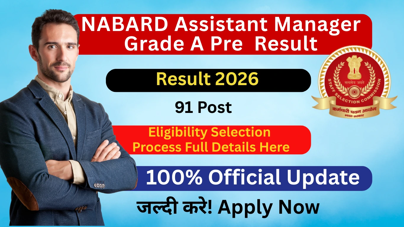 NABARD Assistant Manager Grade A Pre Result 2026 OUT – Direct PDF Link Here
